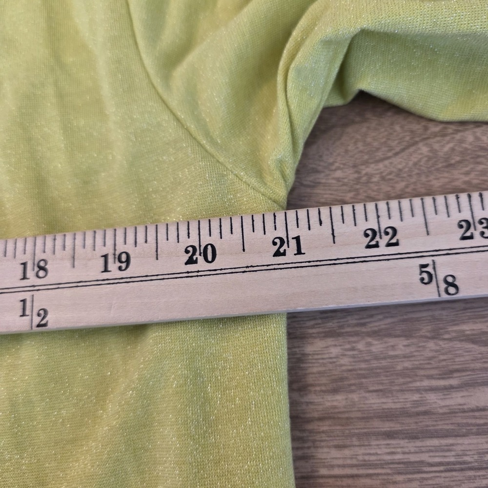 INC International Concepts Intimates Green Shimmer Robe & Cami Set Size 2pc - Picture 14 of 16
